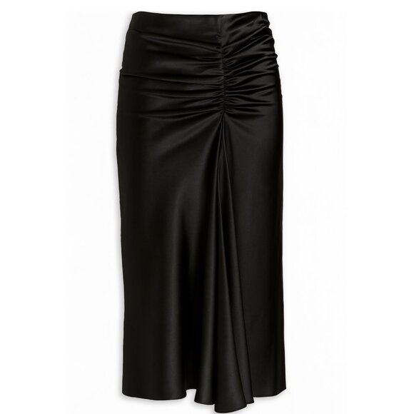Maje Black Midi Skirt - Picture 1 of 4